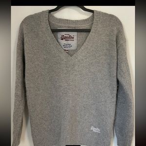 SuperDry Vintage grey sweater.